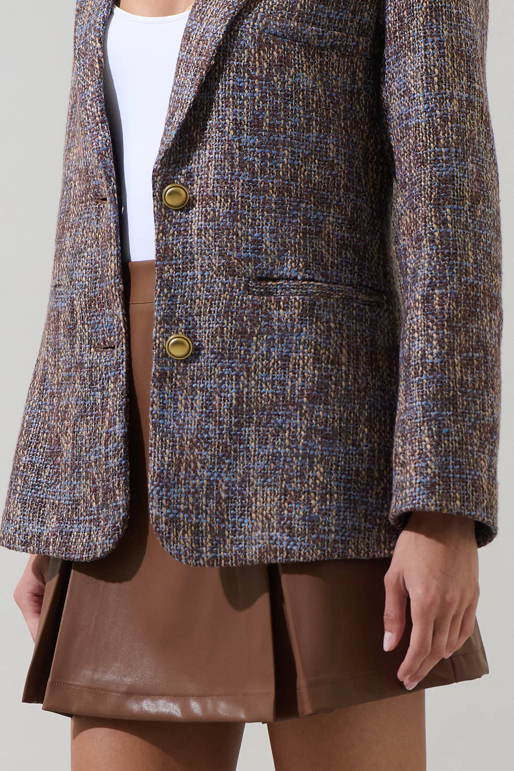 Serah Margaret Tweed Blazer