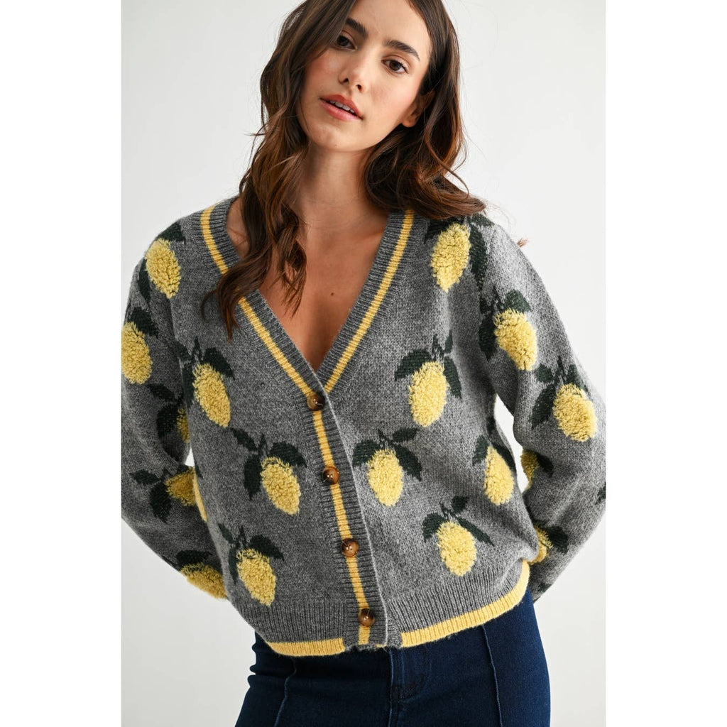 LEMON DROP CARDIGAN