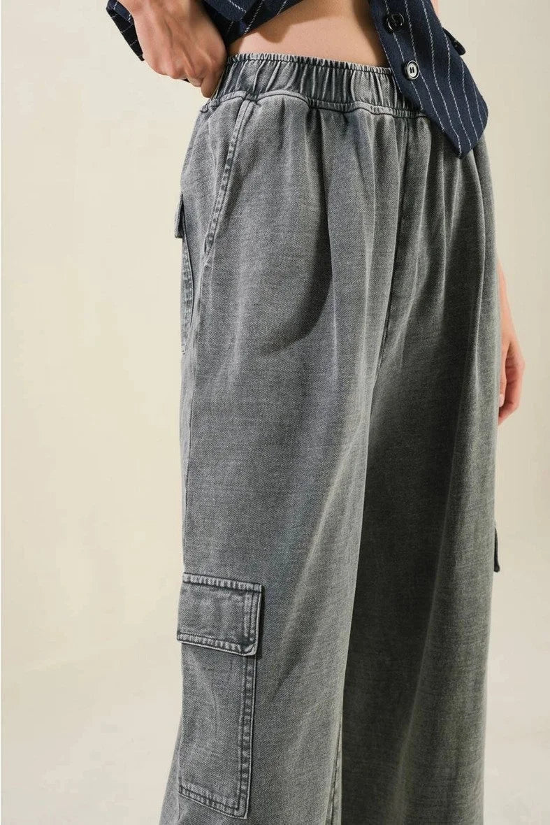 Washed Knit Pant