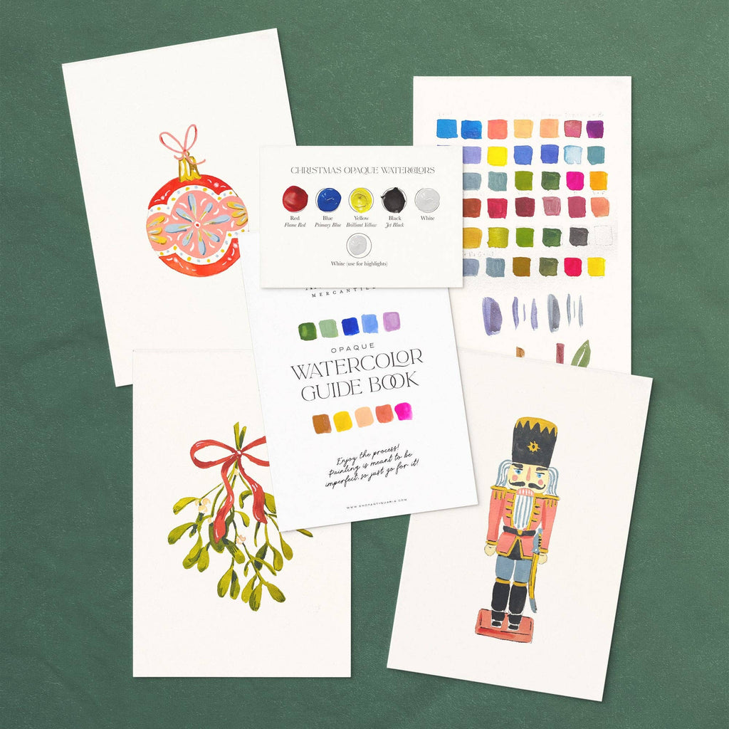 Watercolor Painting Kit: Christmas