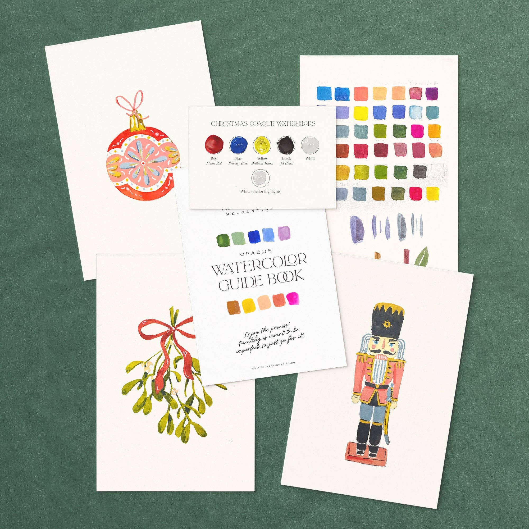 Watercolor Painting Kit: Christmas