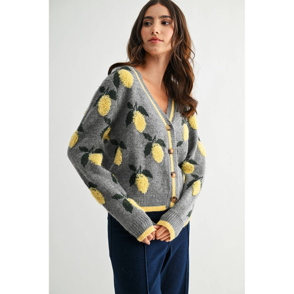 LEMON DROP CARDIGAN