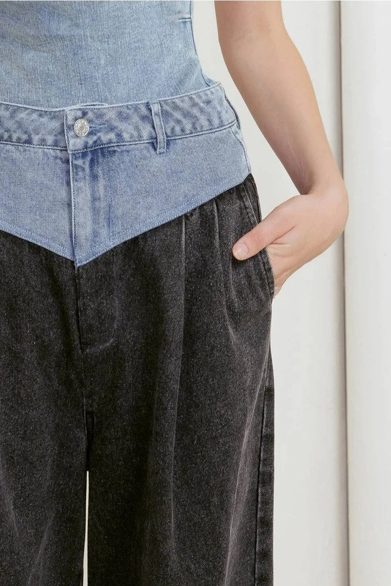Dual Wash Denim Jeans