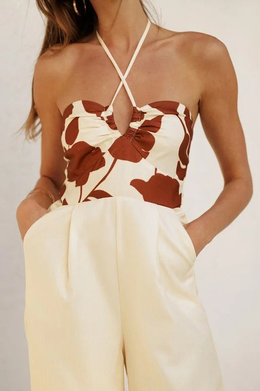 Sol Flora Jumpsuit
