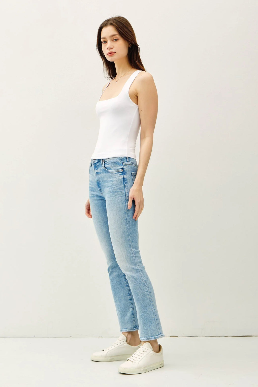 Double Lined Square Neck Tank