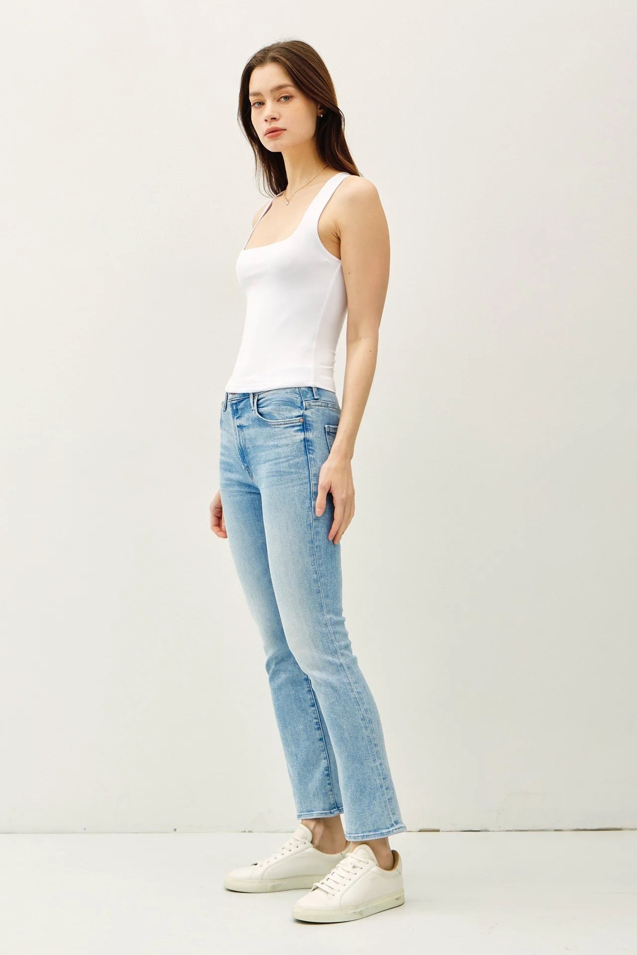 Double Lined Square Neck Tank