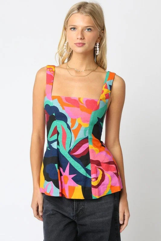 Raira Multi Colored Top