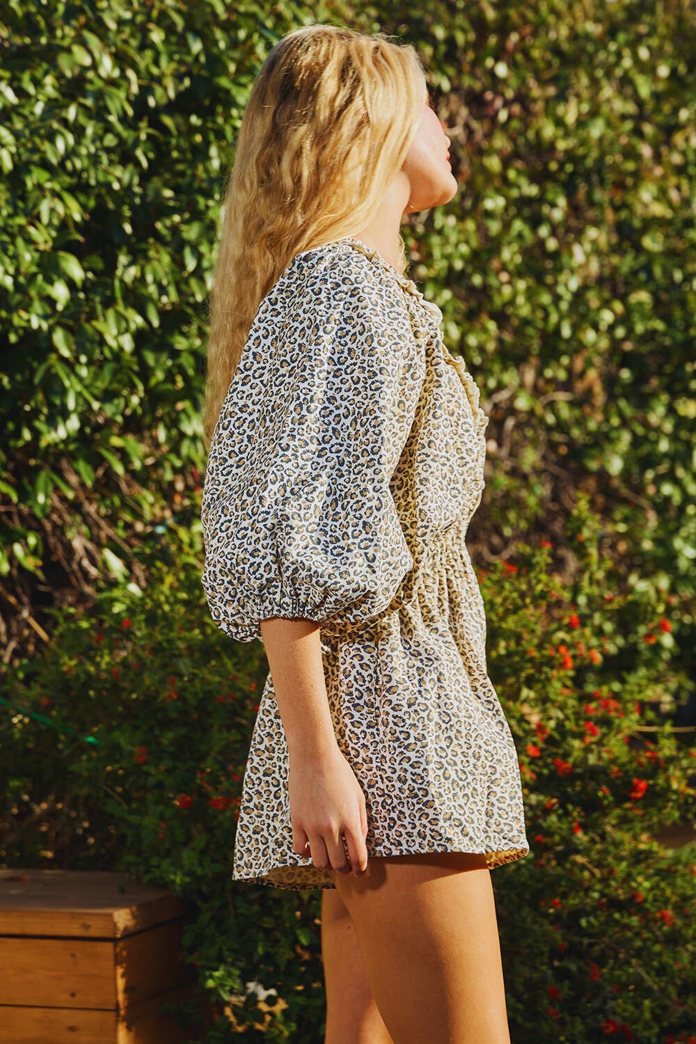 Leopard Love Romper