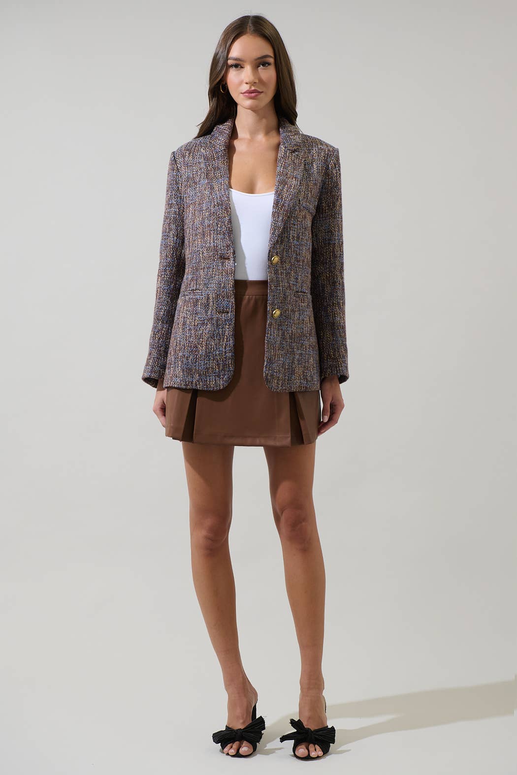 Serah Margaret Tweed Blazer
