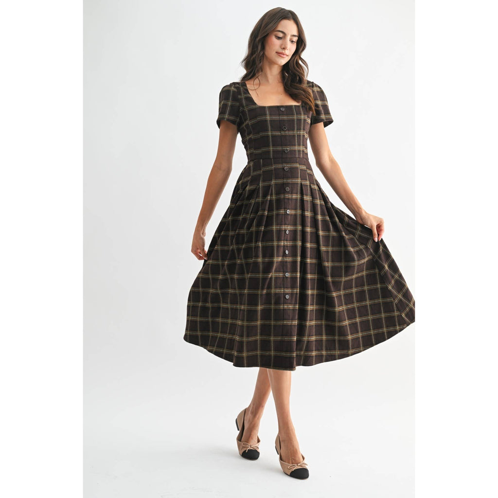 Plaid & Proper Dress