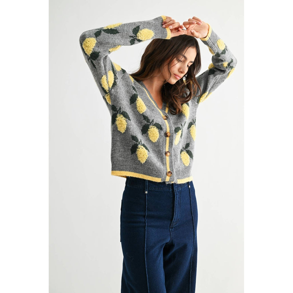 LEMON DROP CARDIGAN