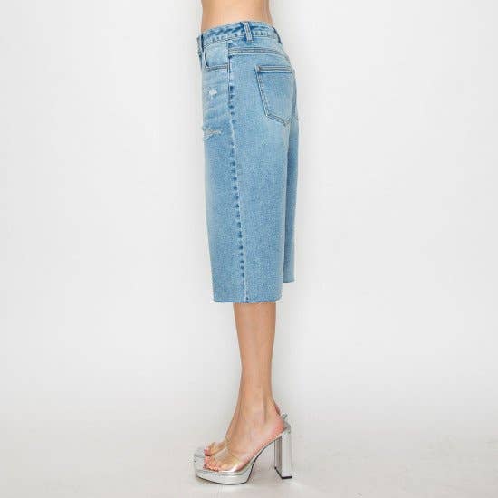 Medium Wash Jorts