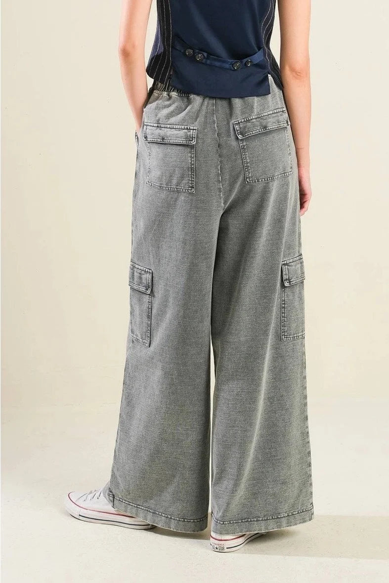 Washed Knit Pant