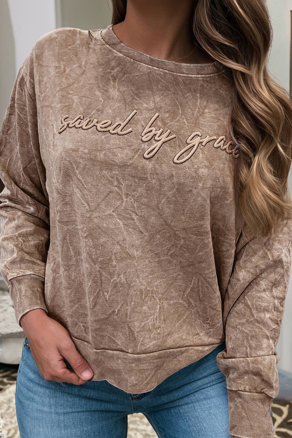 Saved By Grace Sweatshirt