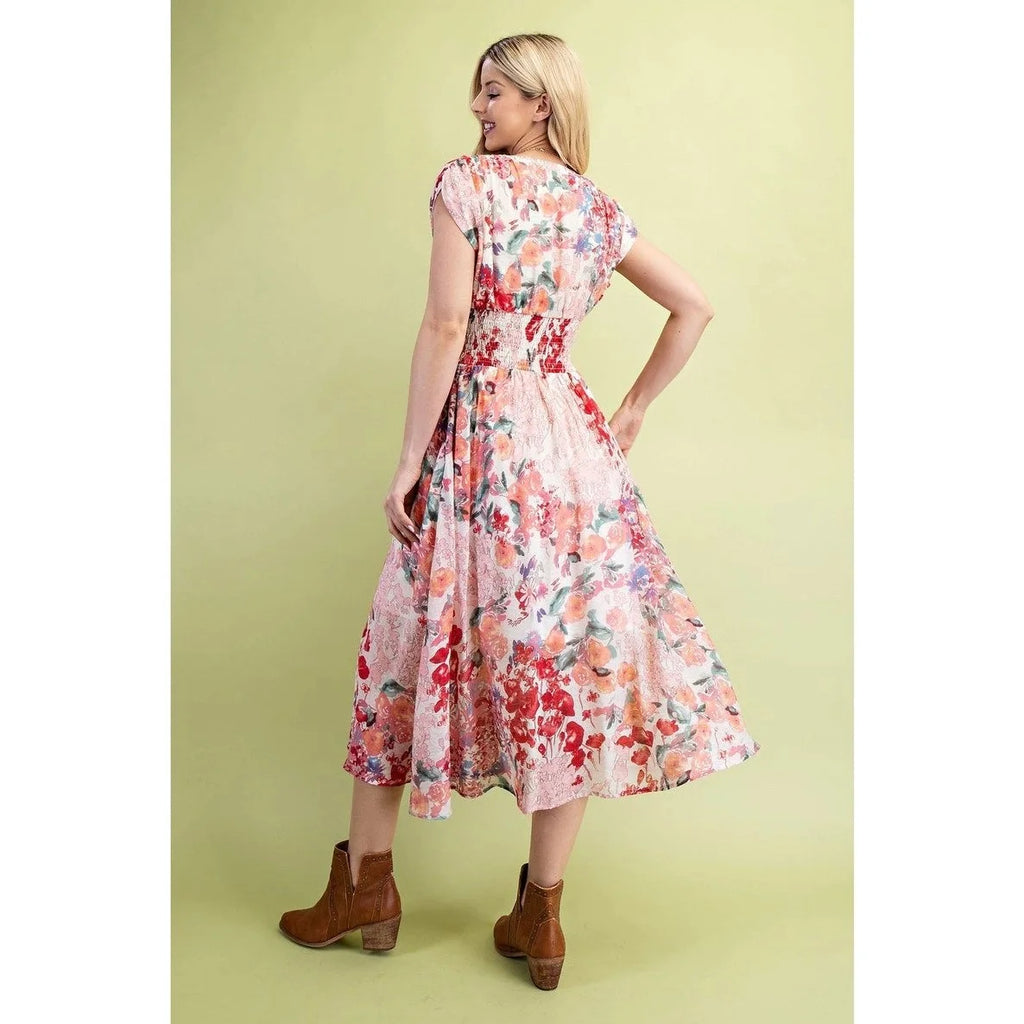 Bloomspell Midi Dress