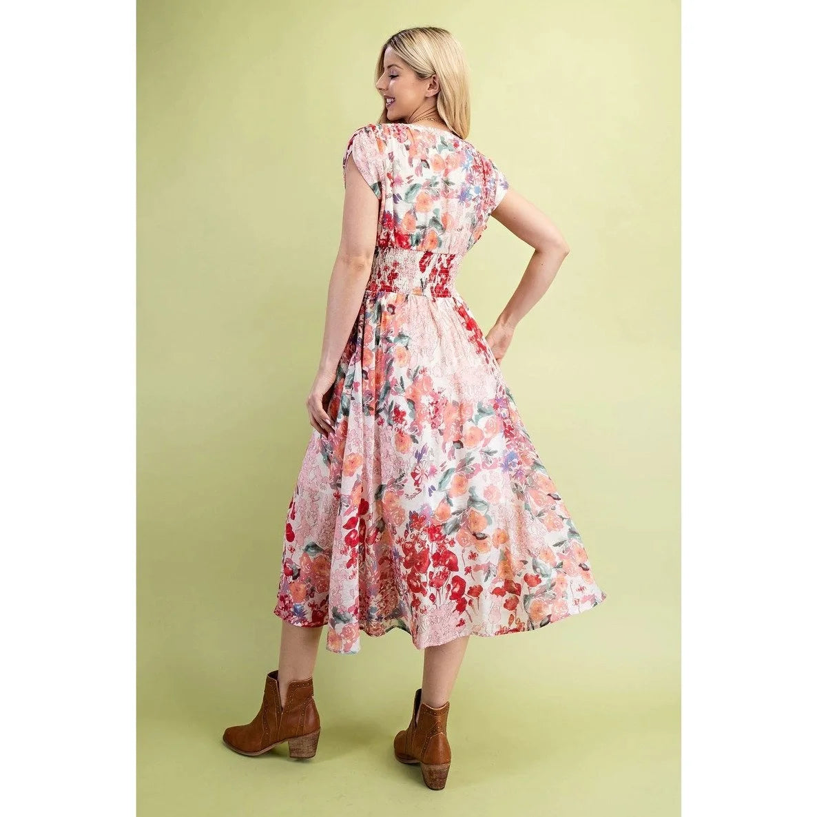 Bloomspell Midi Dress