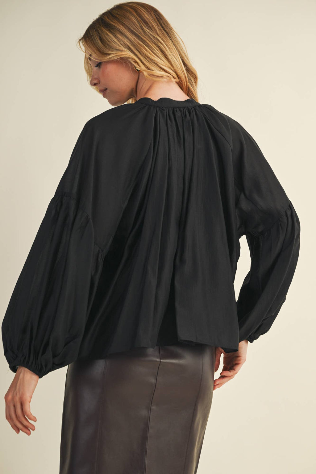 Midnight Bloom Top