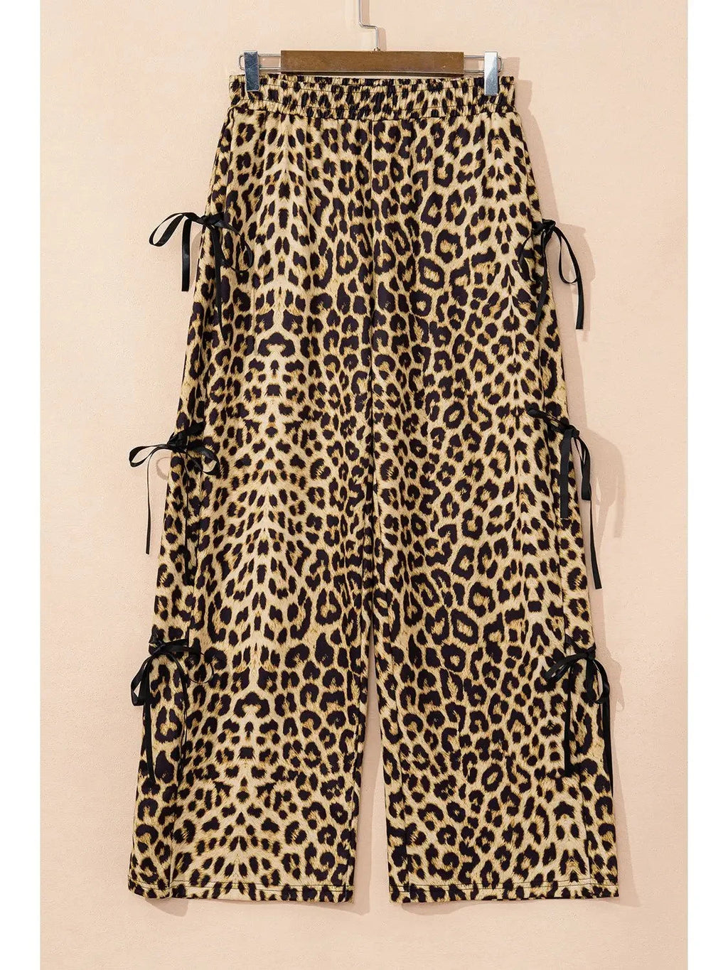 Leopard Bow Tie Summer Pant