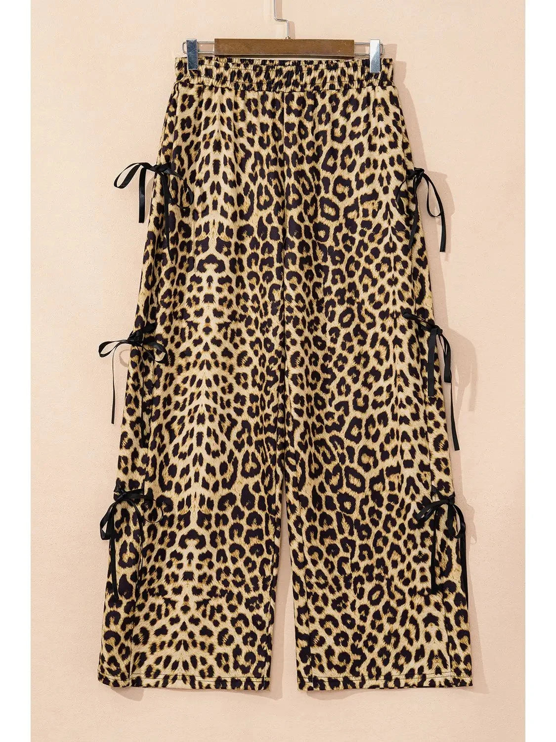 Leopard Bow Tie Summer Pant