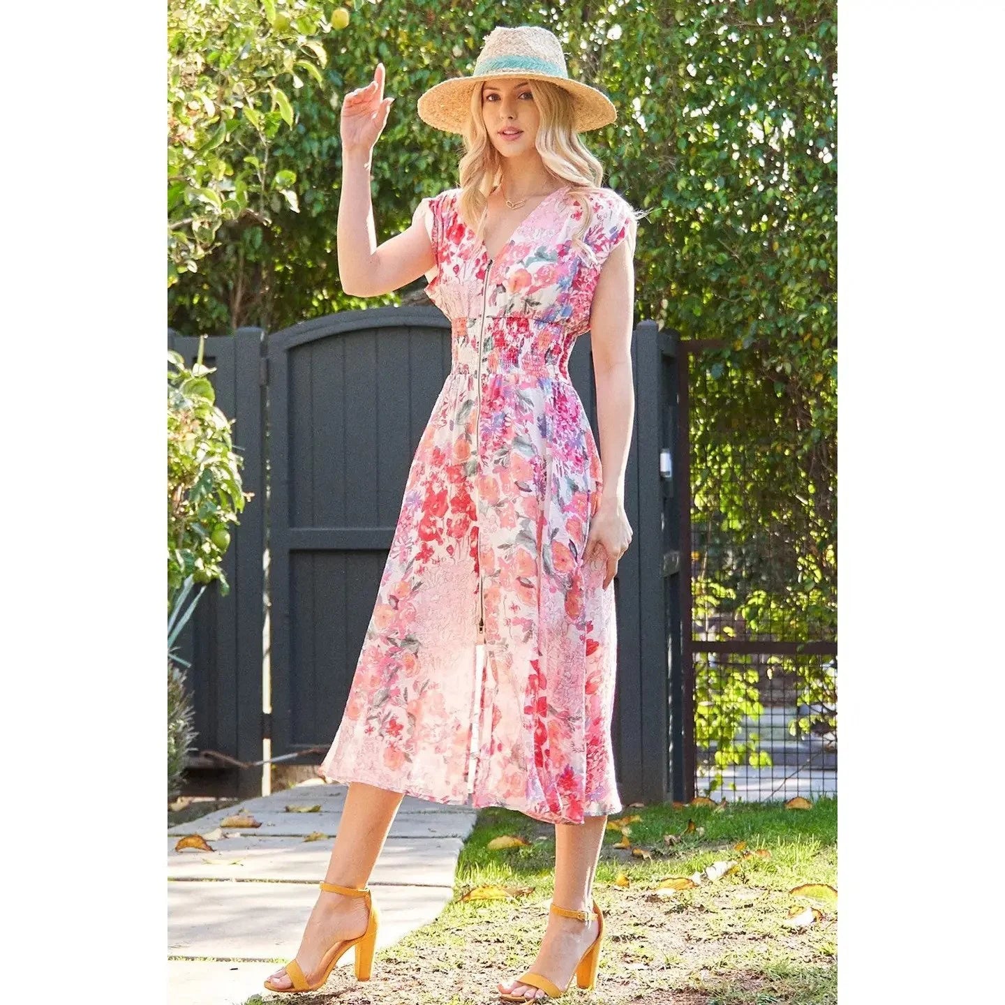 Bloomspell Midi Dress