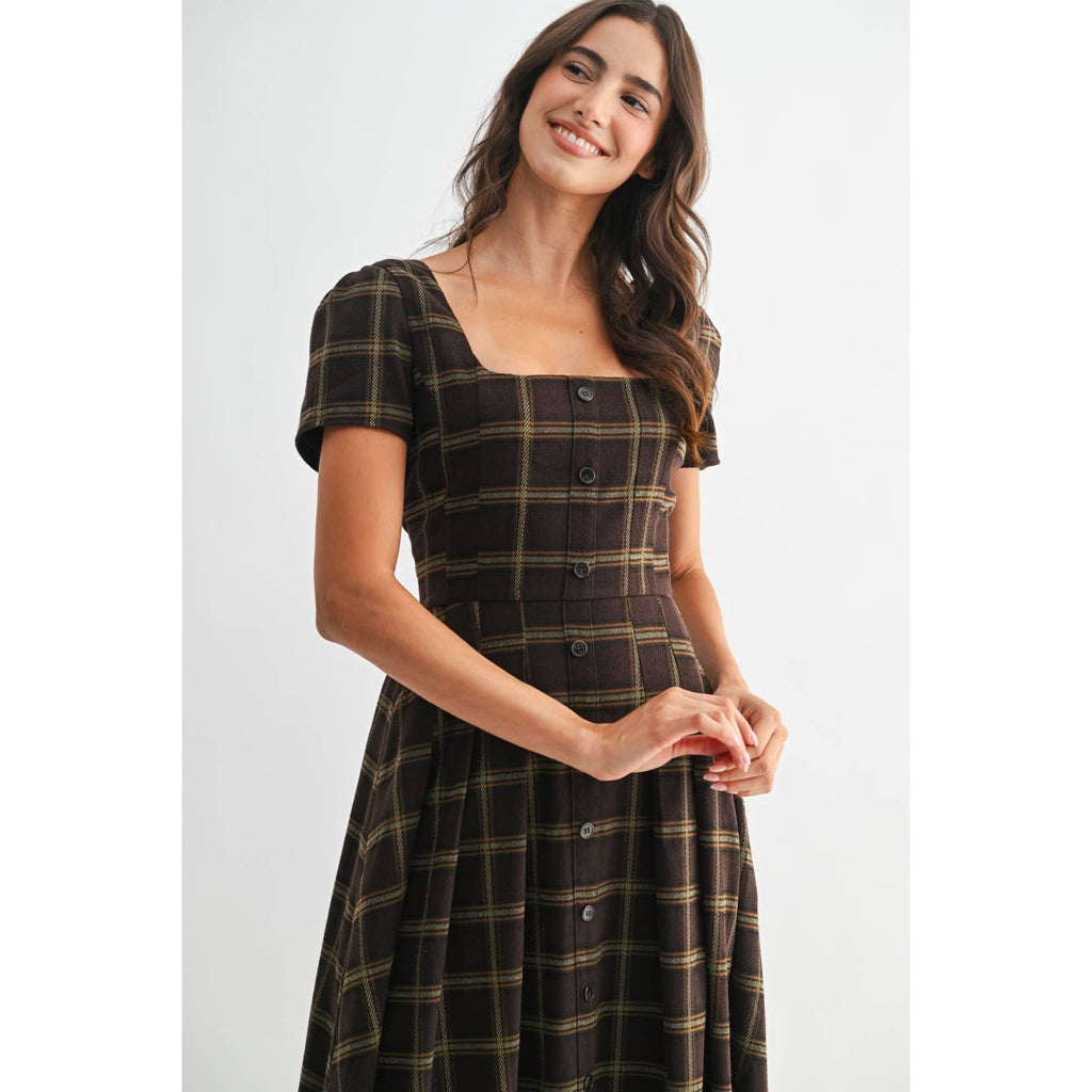 Plaid & Proper Dress