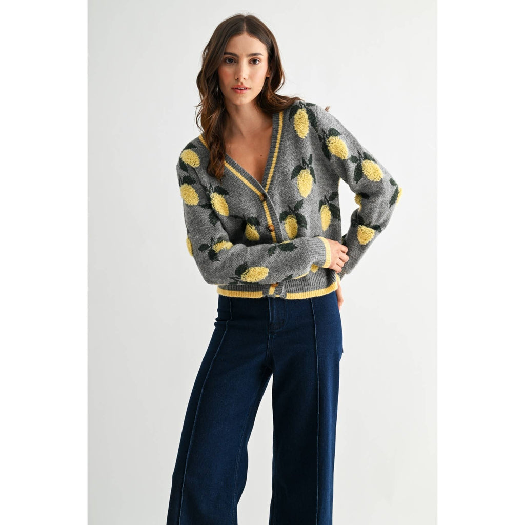 LEMON DROP CARDIGAN