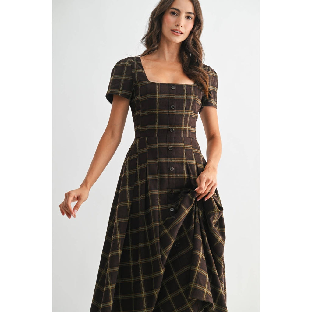 Plaid & Proper Dress