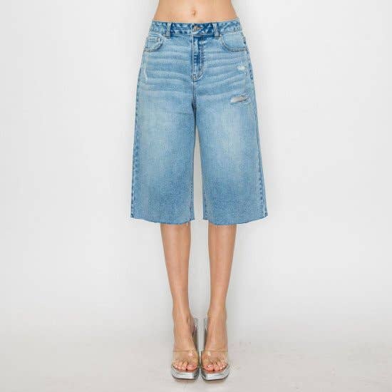 Medium Wash Jorts
