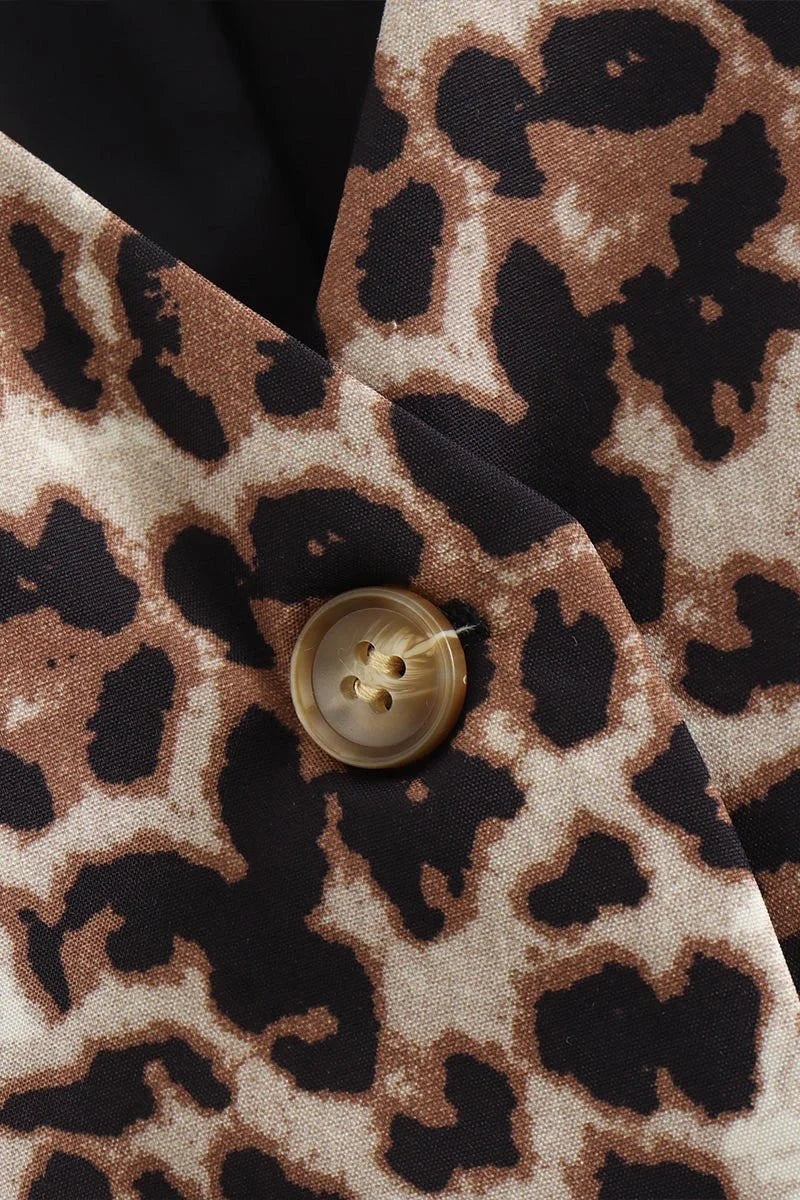 Leopard Print Vest