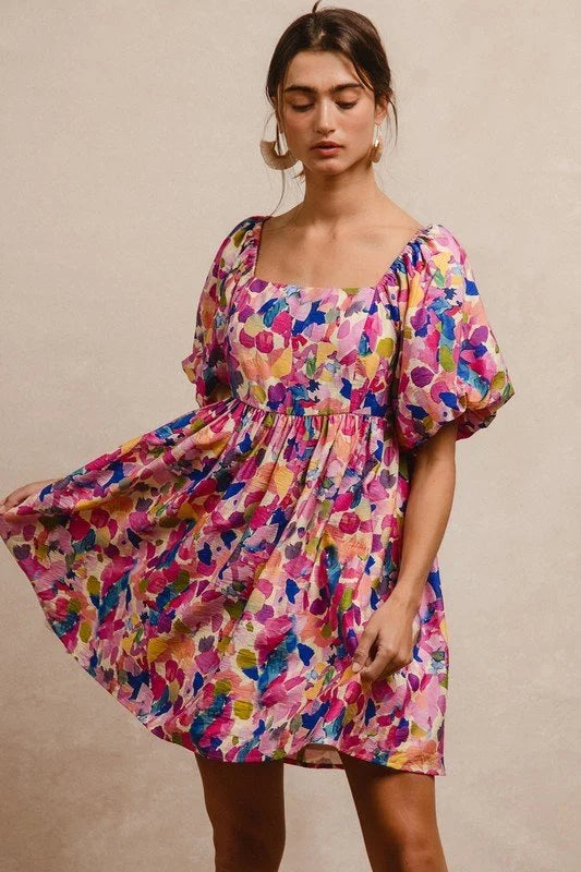 Painted Petals Dress