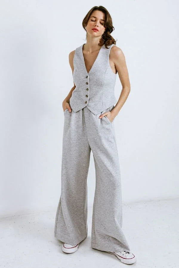 Ponte Knit Vest