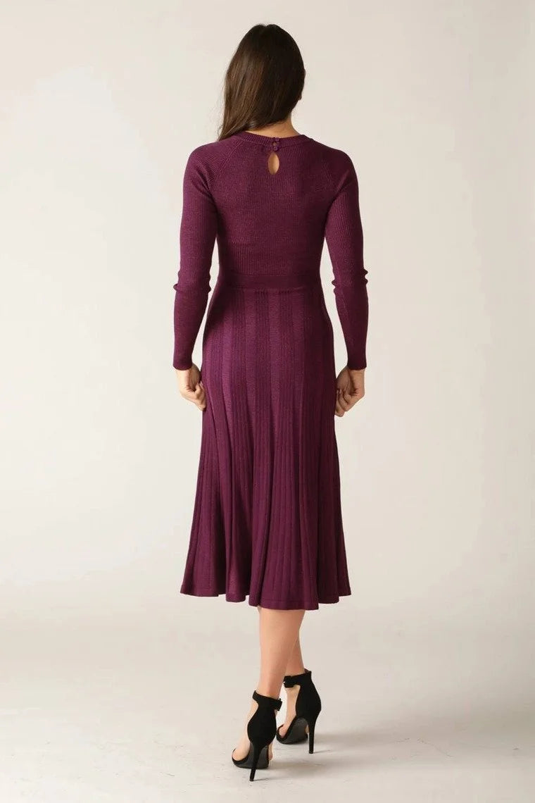 Orchid Metallic Dress
