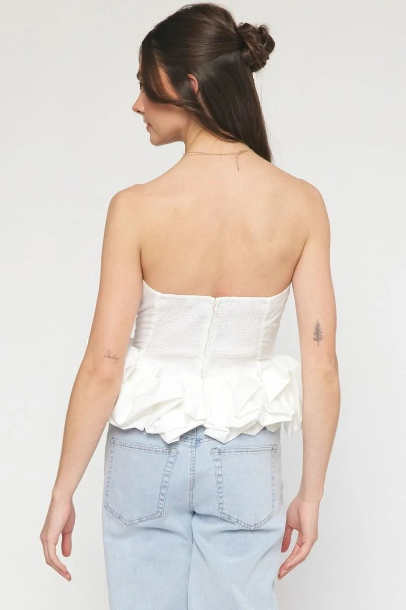 Sweetheart Ruffle Top