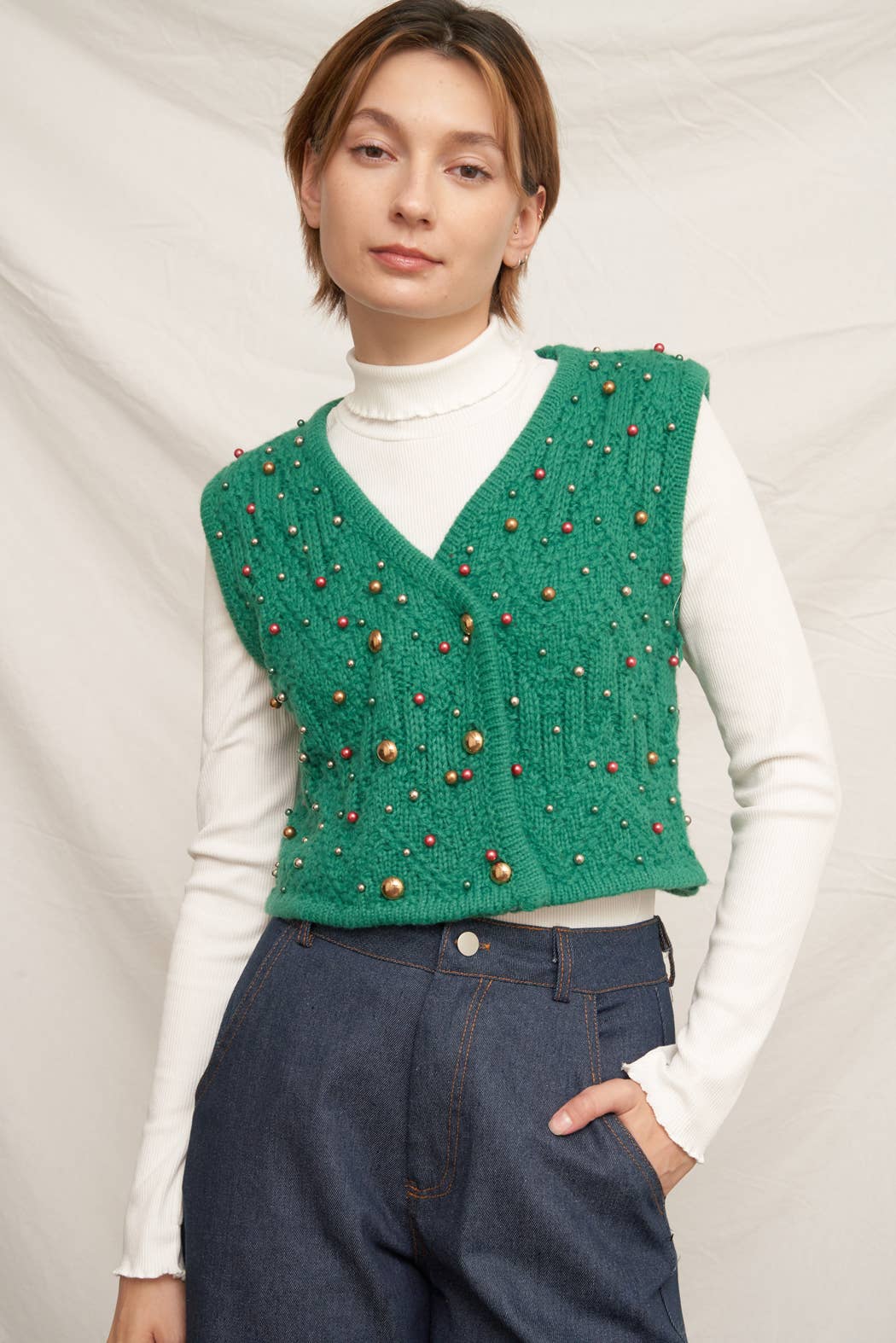 Merry & Bright Sweater Vest