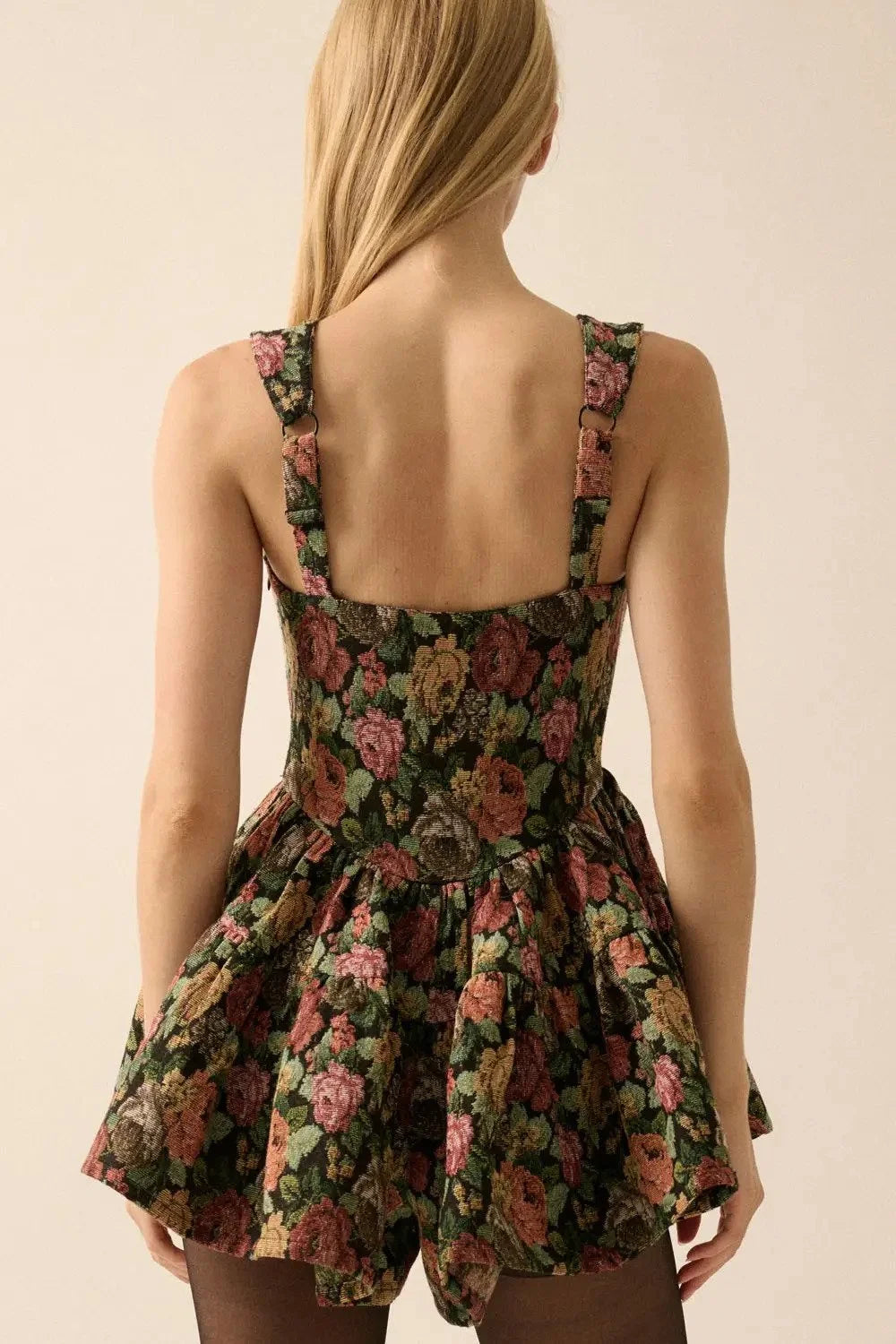 Floral Tapestry Romper