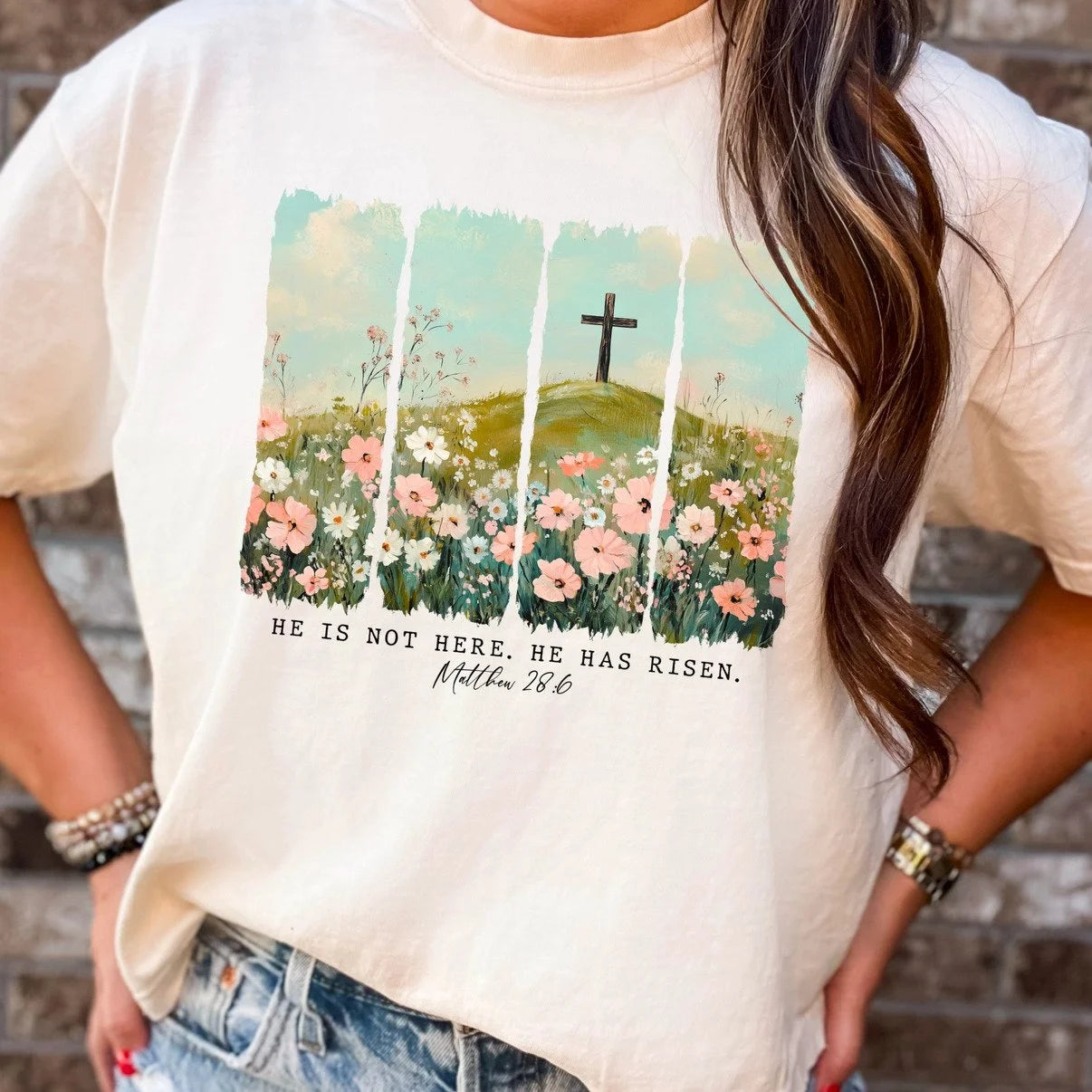 He Has Risen Tee