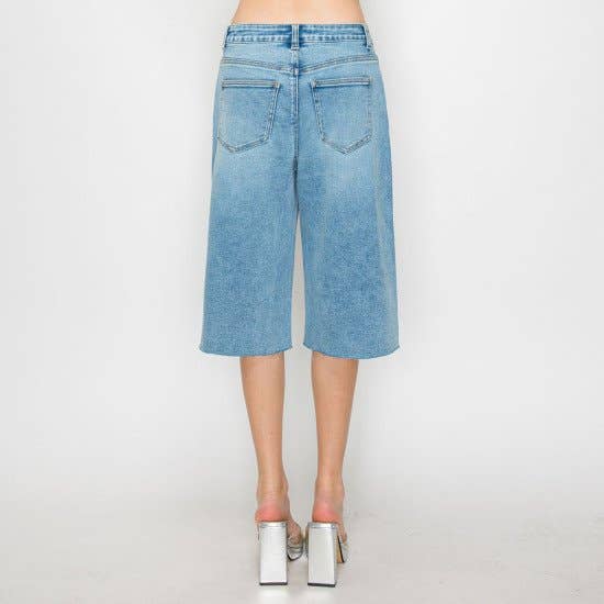 Medium Wash Jorts