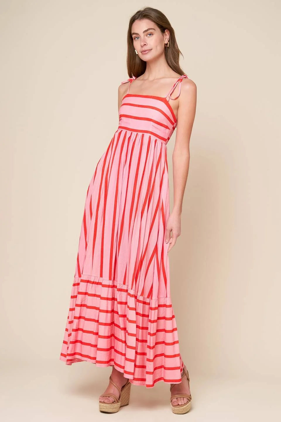 Striped Maxi Dress
